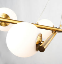 Artcraft - AC11979BR - Nine Light Chandelier - Modena - Plated Brushed Brass