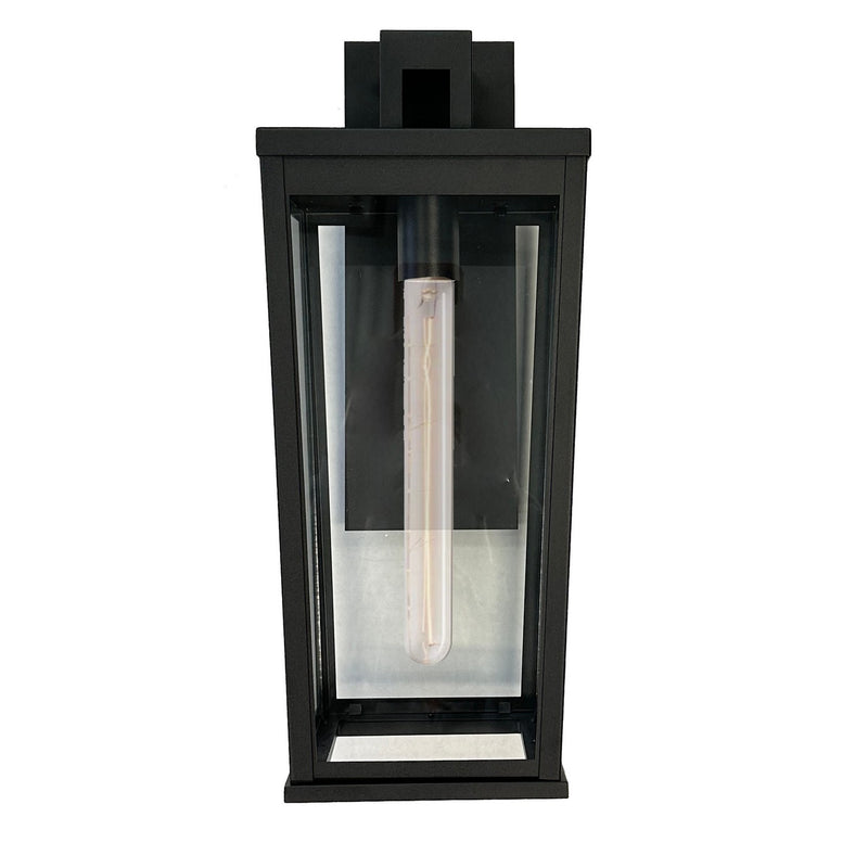 Artcraft - AC8881BK - One Light Outdoor Wall Mount - Elmgrove - Black
