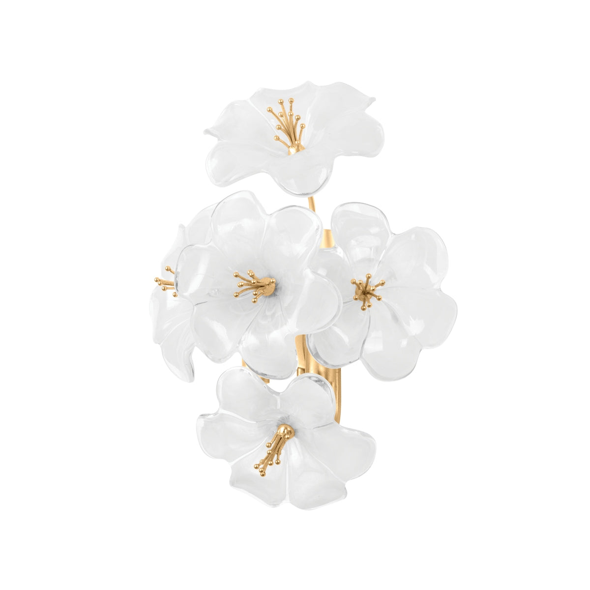 Corbett Lighting - 367-01-GL - Two Light Wall Sconce - Hygea - Gold Leaf