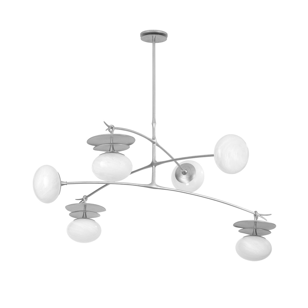 Corbett Lighting - 451-57-VGL - Six Light Chandelier - Ceylon - Vintage Gold Leaf
