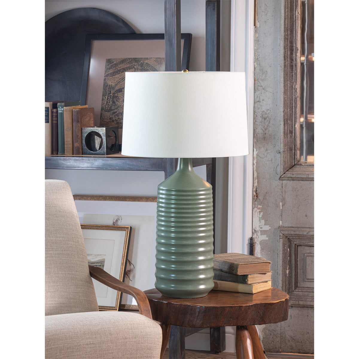 Regina Andrew - 13-1415GRN - One Light Table Lamp - Temperance - Green
