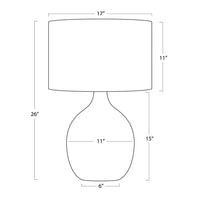 Regina Andrew - 13-1640NAV - One Light Table Lamp - Maren - Natural