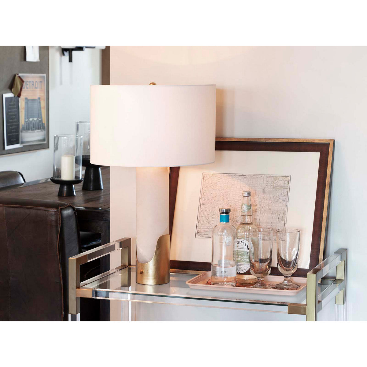 Regina Andrew - 13-1647 - One Light Table Lamp - Sacha - Natural Stone