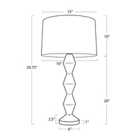 Regina Andrew - 13-1671 - One Light Table Lamp - Crew - Brown