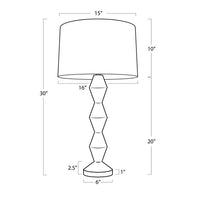 Regina Andrew - 13-1679 - One Light Table Lamp - Crew - Natural Stone
