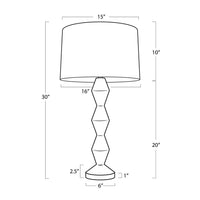 Regina Andrew - 13-1680 - One Light Table Lamp - Crew - Natural Stone