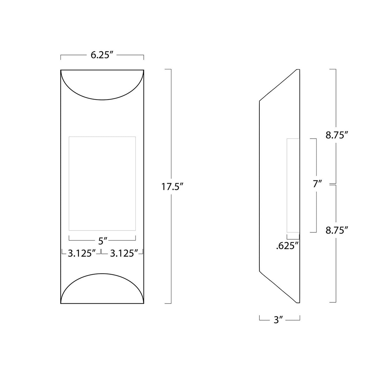 Regina Andrew - 15-1217WTNB - Two Light Wall Sconce - Meyer - White