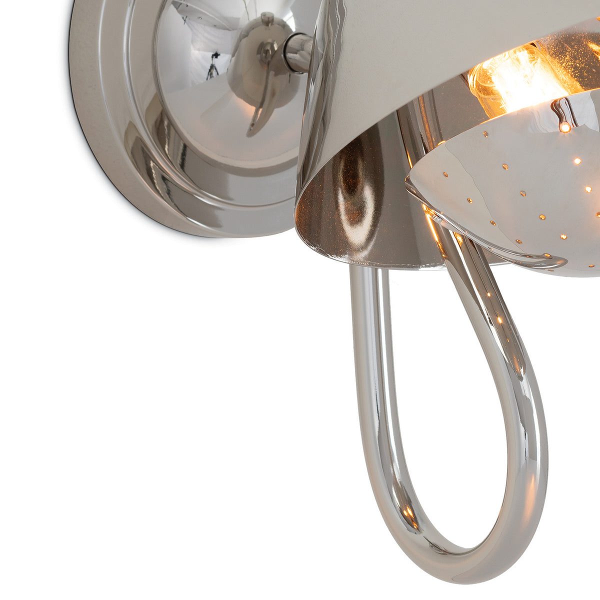 Regina Andrew - 15-1230PN - One Light Wall Sconce - Keaton - Polished Nickel