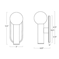 Regina Andrew - 15-1234NB - LED Wall Sconce - Dion - Natural Brass