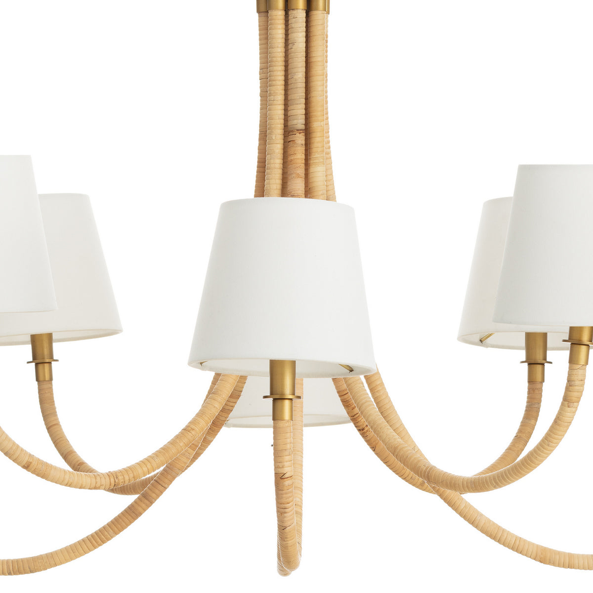Regina Andrew - 16-1390 - Eight Light Chandelier - Treble - Natural