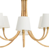 Regina Andrew - 16-1390 - Eight Light Chandelier - Treble - Natural