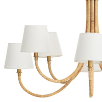 Regina Andrew - 16-1390 - Eight Light Chandelier - Treble - Natural