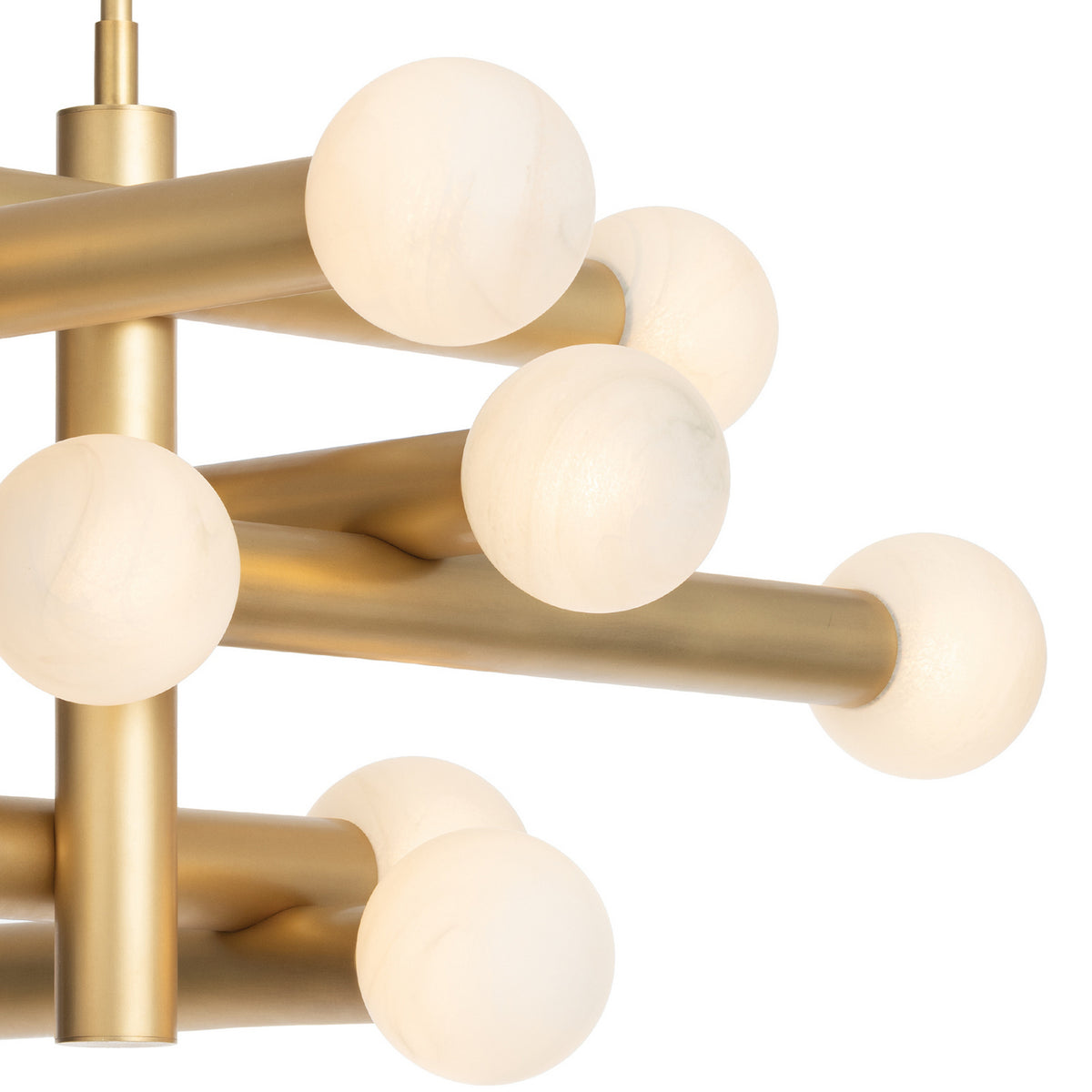Regina Andrew - 16-1444NB - LED Chandelier - Dion - Natural Brass
