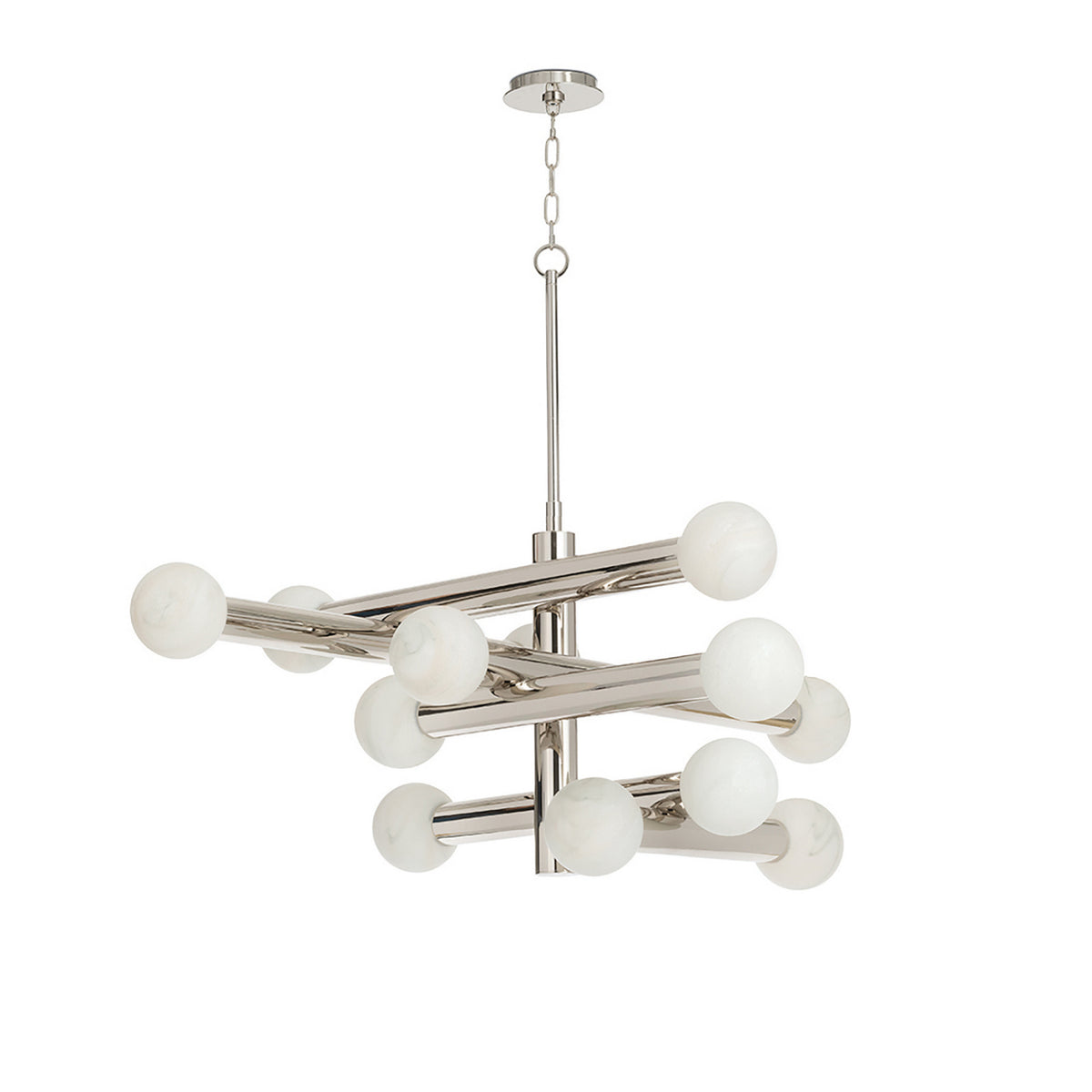 Regina Andrew - 16-1444PN - LED Chandelier - Dion - Polished Nickel