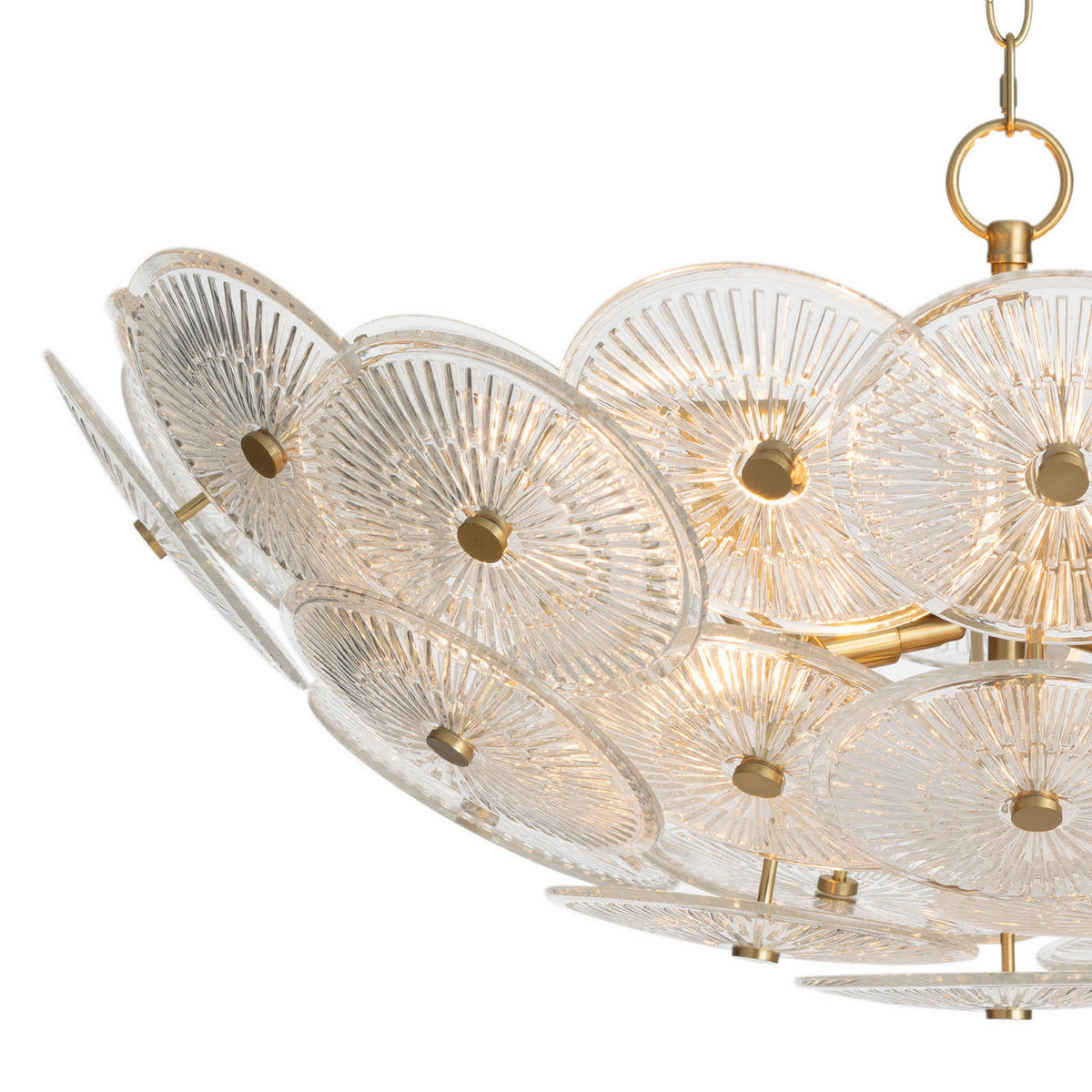 Regina Andrew - 16-1455CLR - Nine Light Chandelier - Holly - Clear