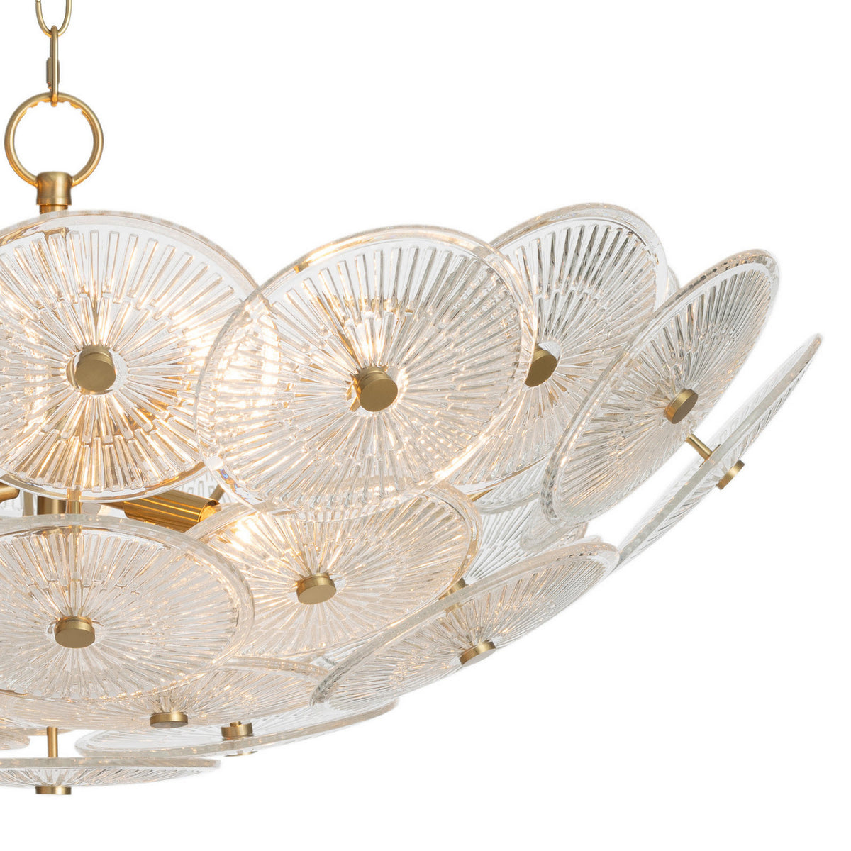 Regina Andrew - 16-1455CLR - Nine Light Chandelier - Holly - Clear