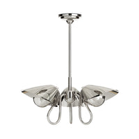 Regina Andrew - 16-1463PN - Three Light Pendant - Keaton - Polished Nickel