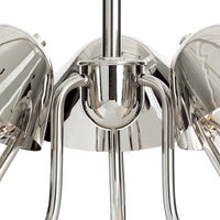 Regina Andrew - 16-1463PN - Three Light Pendant - Keaton - Polished Nickel