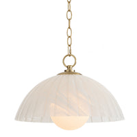 Regina Andrew - 16-1469 - One Light Pendant - Dariel - White