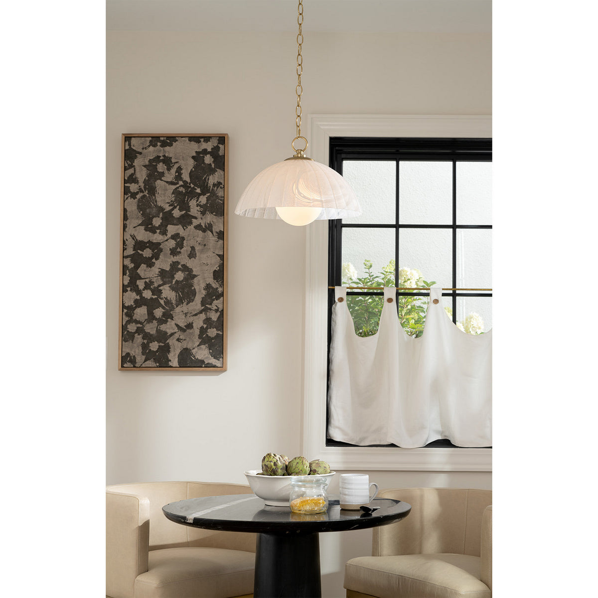 Regina Andrew - 16-1469 - One Light Pendant - Dariel - White