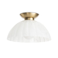 Regina Andrew - 16-1470 - One Light Flush Mount - Dariel - White