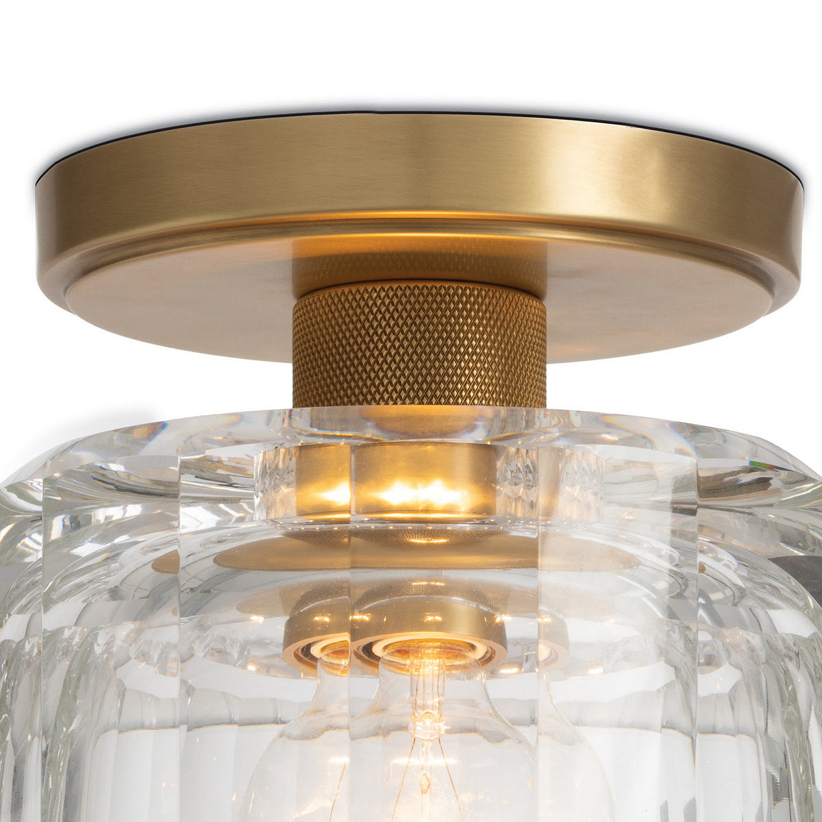 Regina Andrew - 16-1472NB - One Light Flush Mount - Bijoux - Clear