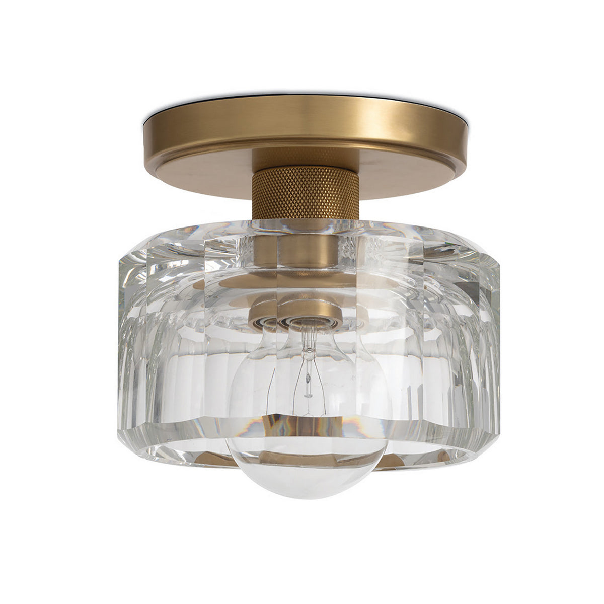 Regina Andrew - 16-1472NB - One Light Flush Mount - Bijoux - Clear