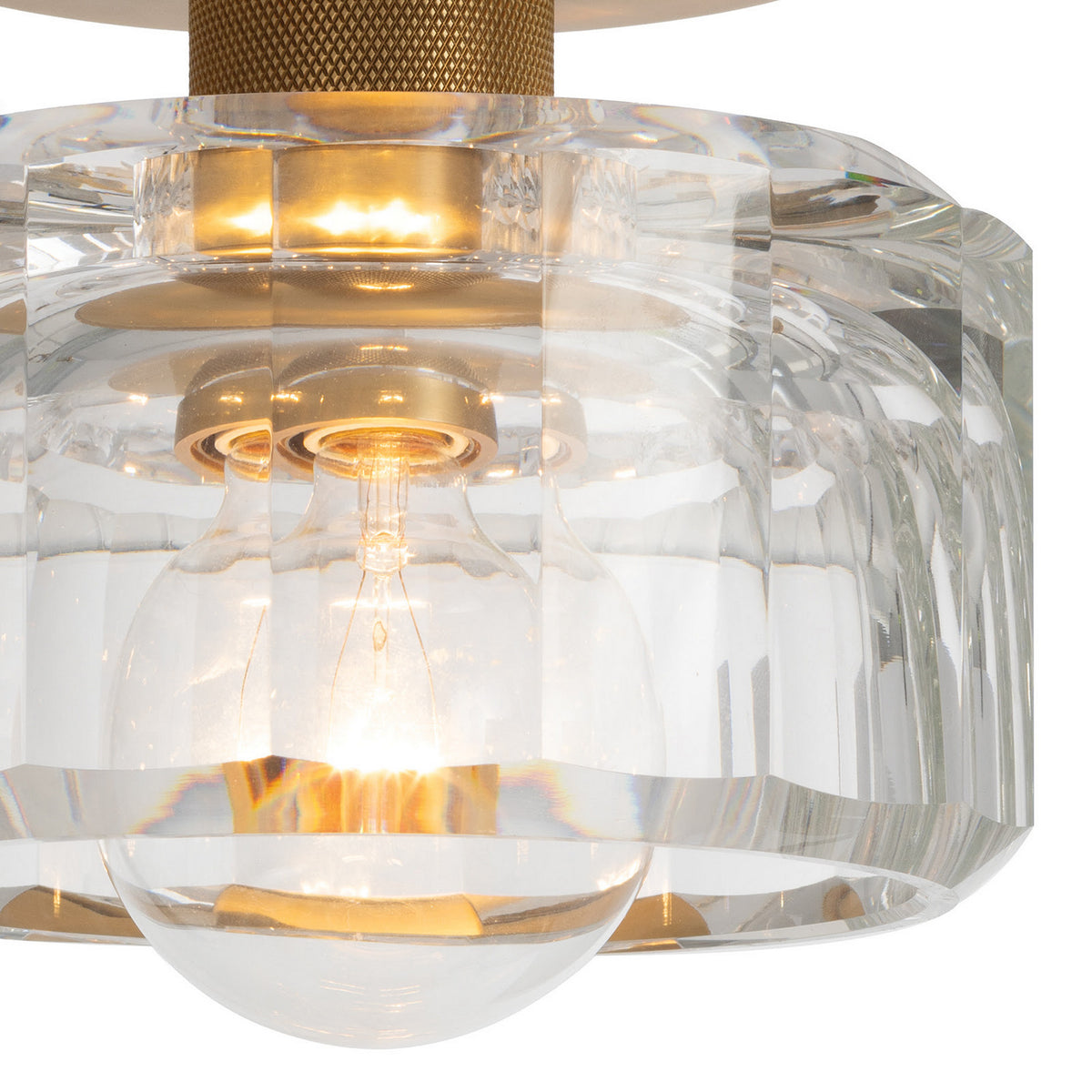 Regina Andrew - 16-1472NB - One Light Flush Mount - Bijoux - Clear