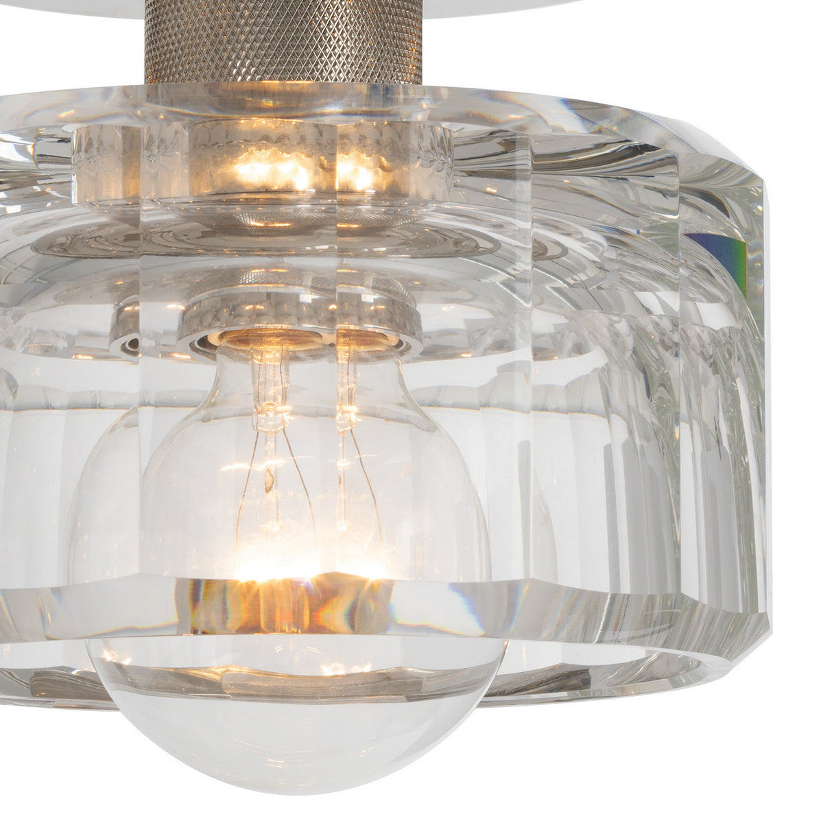 Regina Andrew - 16-1472PN - One Light Flush Mount - Bijoux - Nickel
