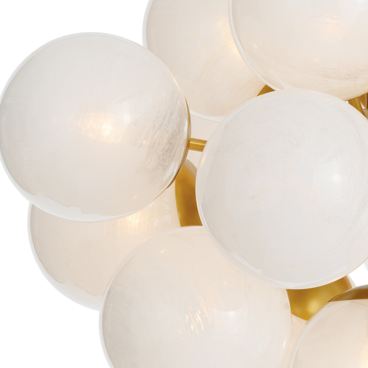 Regina Andrew - 16-1474NB-SRL - 17 Light Chandelier - Shine - Natural Brass