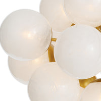 Regina Andrew - 16-1474NB-SRL - 17 Light Chandelier - Shine - Natural Brass