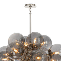 Regina Andrew - 16-1474PN-SMK - 17 Light Chandelier - Shine - Polished Nickel