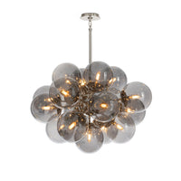 Regina Andrew - 16-1474PN-SMK - 17 Light Chandelier - Shine - Polished Nickel