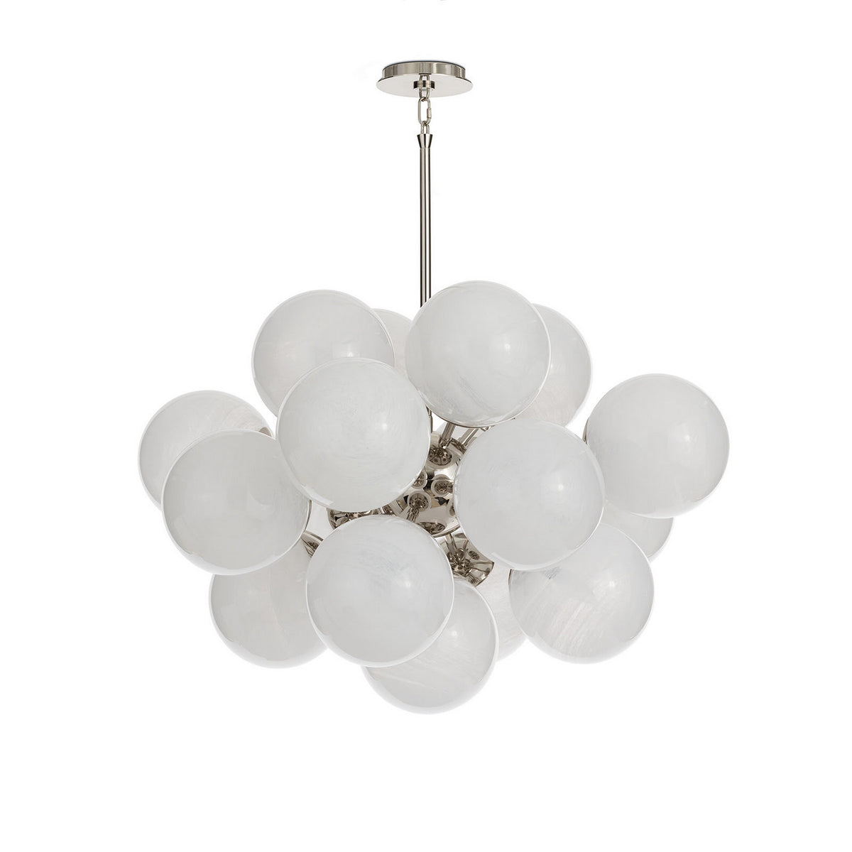 Regina Andrew - 16-1474PN-SRL - 17 Light Chandelier - Shine - Polished Nickel