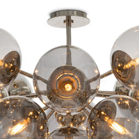 Regina Andrew - 16-1475PN-SMK - 13 Light Flush Mount - Shine - Polished Nickel