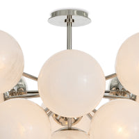 Regina Andrew - 16-1475PN-SRL - 13 Light Flush Mount - Shine - Polished Nickel