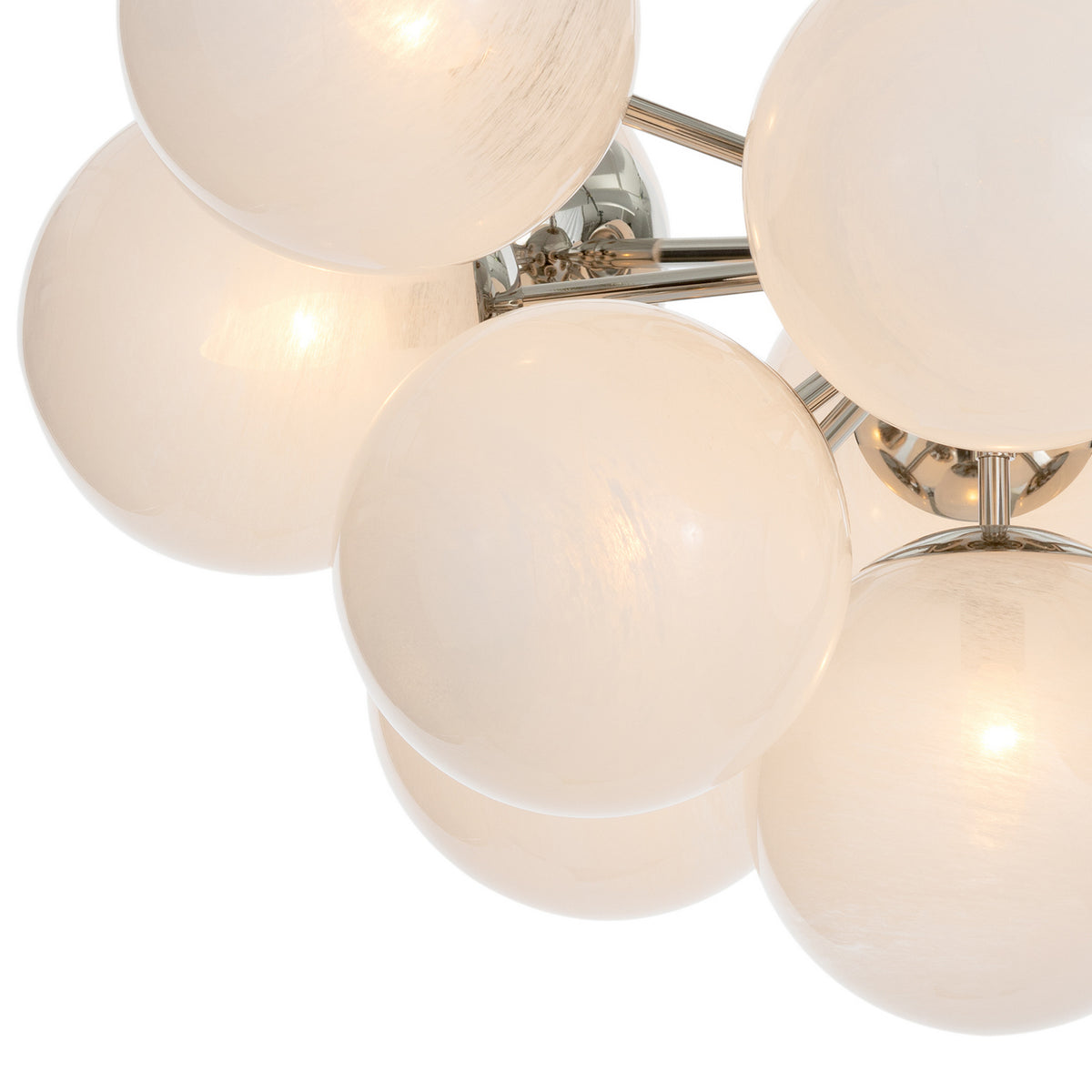 Regina Andrew - 16-1475PN-SRL - 13 Light Flush Mount - Shine - Polished Nickel