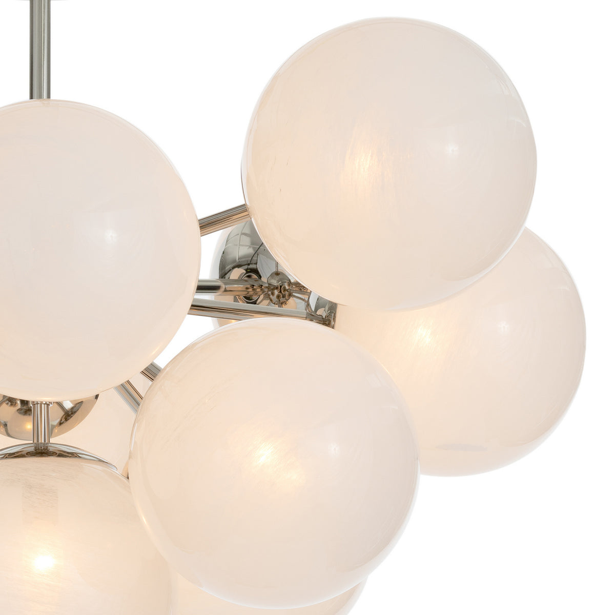 Regina Andrew - 16-1475PN-SRL - 13 Light Flush Mount - Shine - Polished Nickel