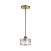 Regina Andrew - 16-1481NB - One Light Pendant - Bijoux - Clear