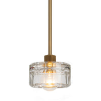 Regina Andrew - 16-1481NB - One Light Pendant - Bijoux - Clear