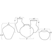 Regina Andrew - 20-1579 - Vase Set - Noor - White