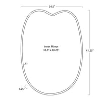Regina Andrew - 21-1174NB - Mirror - Mela - Natural Brass