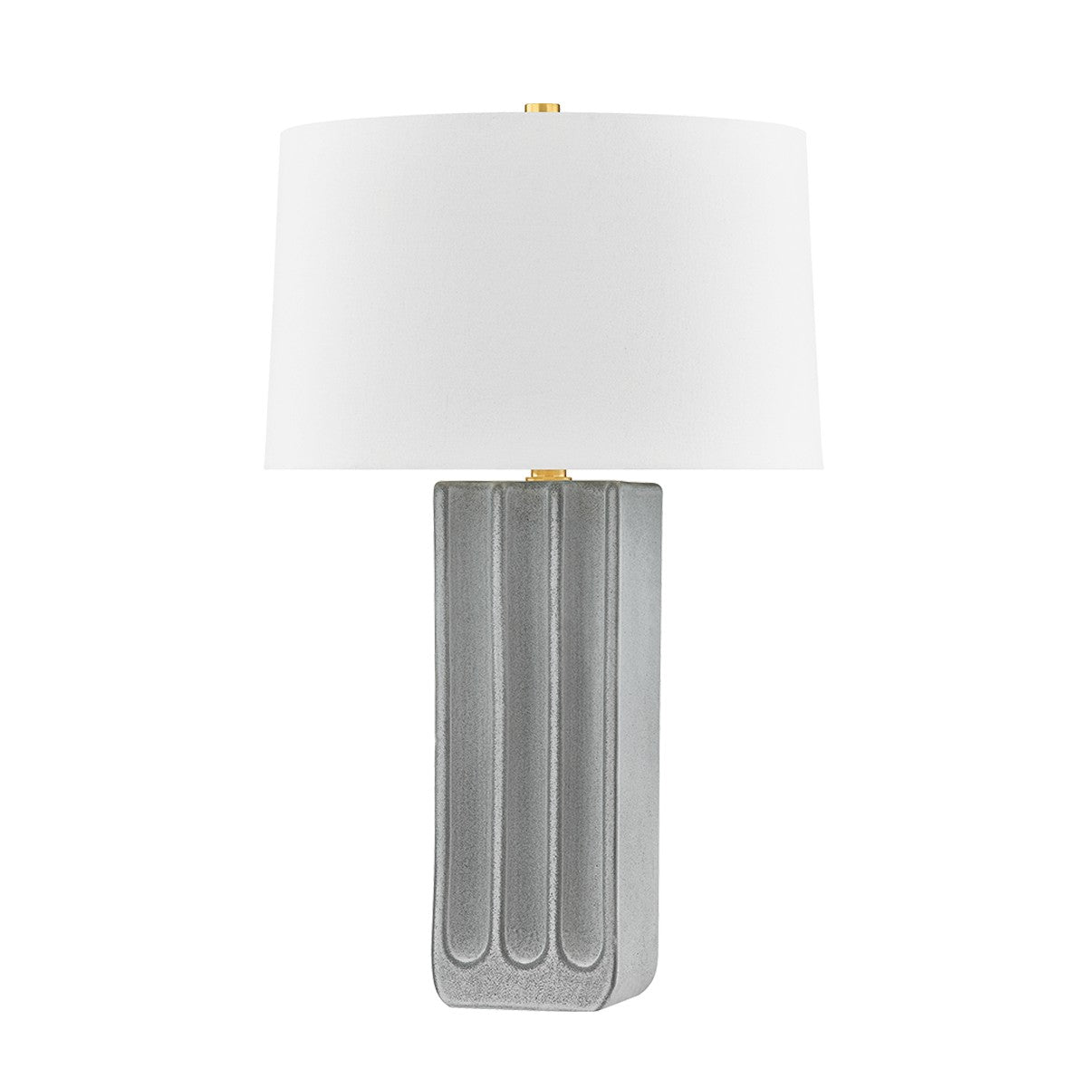 Hudson Valley - L6129-AGB/C01 - One Light Table Lamp - Elmer - Aged Brass