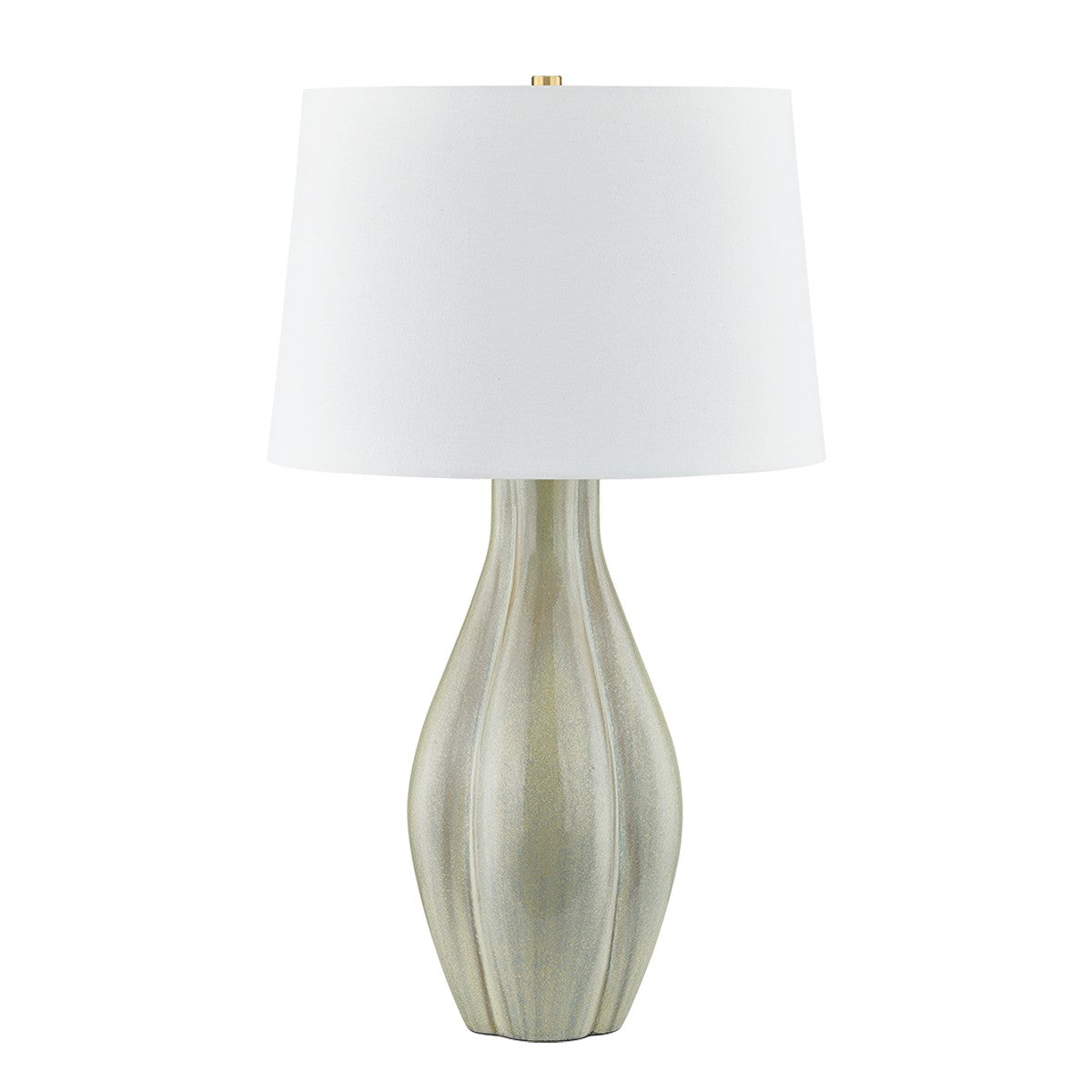 Hudson Valley - L7231-AGB/C02 - One Light Table Lamp - Galloway - Aged Brass