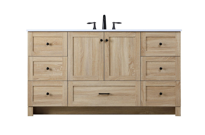 Elegant Lighting - VF2860MW - Single Bathroom Vanity - Soma - Mango Wood