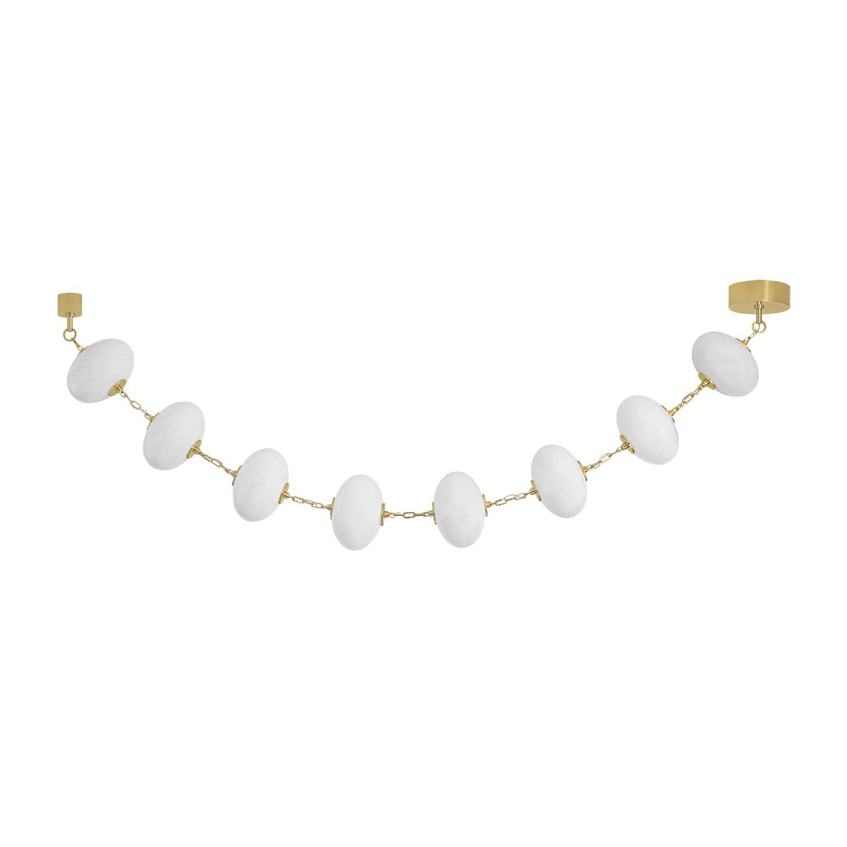 Corbett Lighting - 473-09-VPB - LED Chandelier - Nephele - Vintage Polished Brass