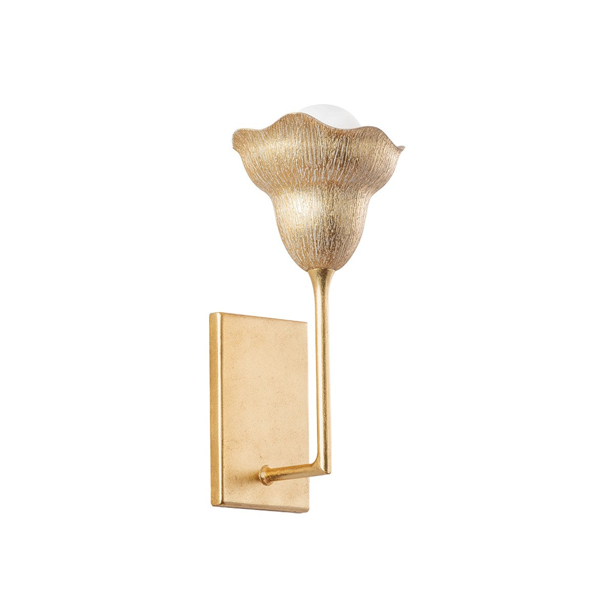 Hudson Valley - 1281-VGL/GLI - One Light Wall Sconce - Alora - Vintage Gold Leaf