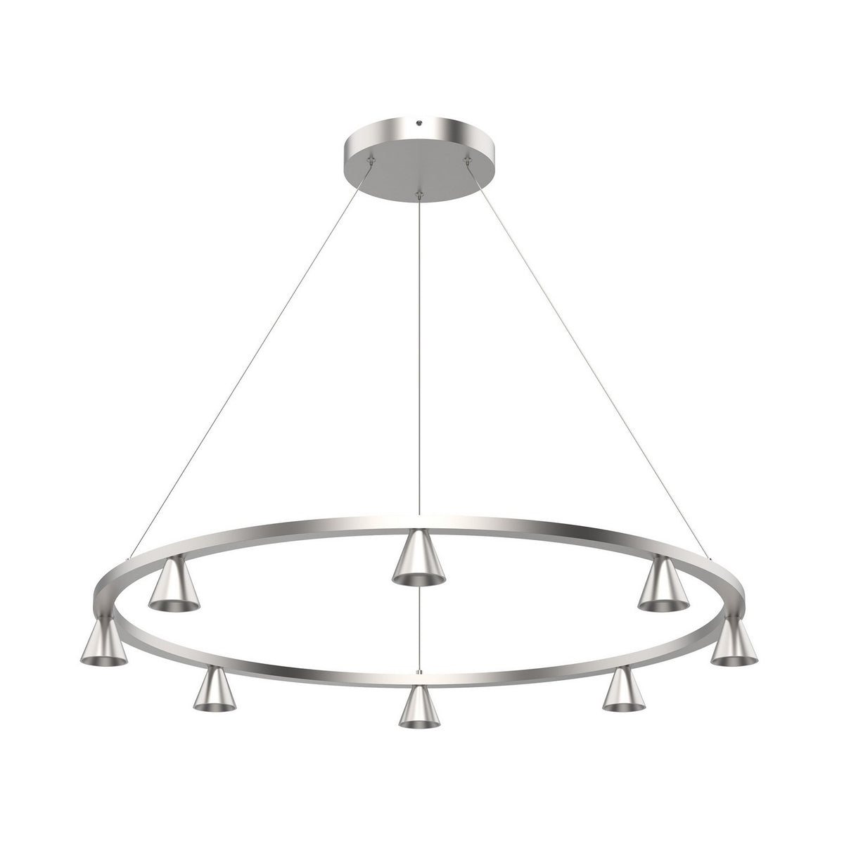 Kuzco Lighting - CH19933-BN-UNV - LED Chandelier - Dune - Brushed Nickel