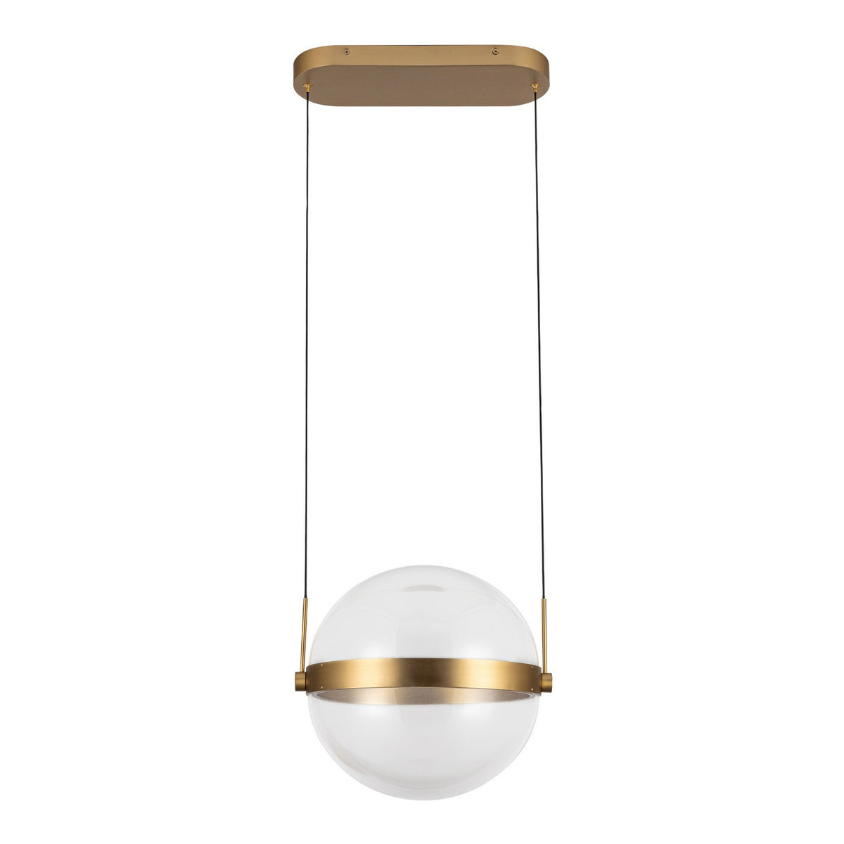 Kuzco Lighting - PD75912-BG/LG-3CCT-UNV - LED Pendant - Pisces - Brushed Gold/Light Guide