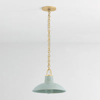 Hudson Valley - 1914-AGB/CMC - One Light Pendant - Pottersville - Aged Brass